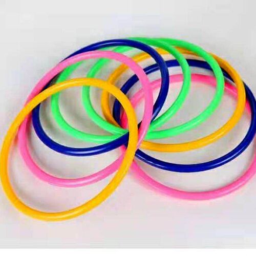 Bold Solid Plastic Elastic Ring Kindergarten Parent-Child