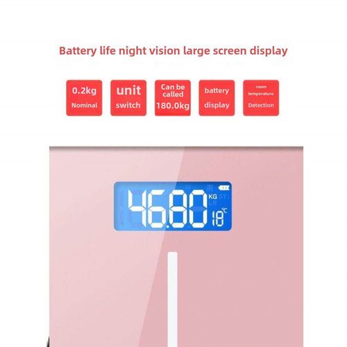 Weight scale, intelligent body fat weighing electronic scale