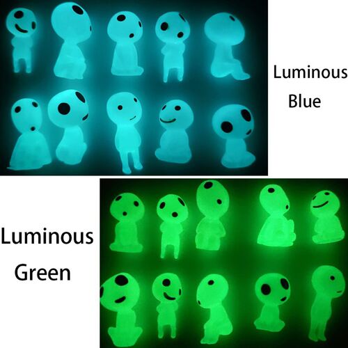 5/10Pcs Luminous ree Elves Spirits Figures Fairy Garden Micr