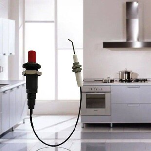 Electrode Push Button Piezo Igniter Wire 30CM for Gas