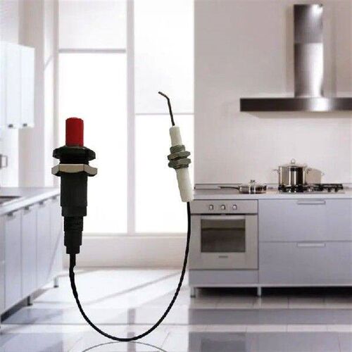 Electrode Push Button Piezo Igniter Wire 30CM for Gas