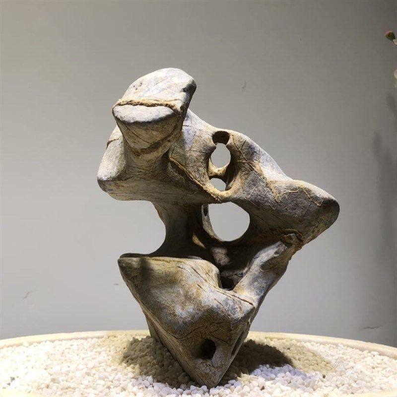 天然原石太湖石奇石观赏石鱼缸摆件假山石头景观石盆景园林灵璧石,家居饰品,装饰摆件,淘宝优惠券,粉丝福利购,淘宝优惠卷