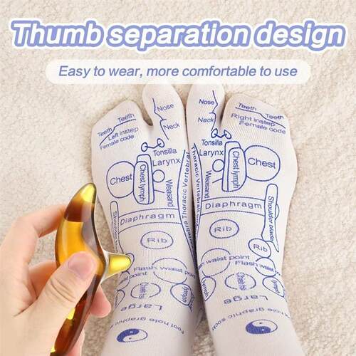 Foot Massage Acupressure Socks Relieve Tired Feet Socks Acup