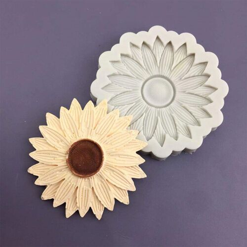3D Sunflower Silicone Molds Fondant Craft Moulds Cake Candy