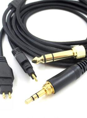 Replacement 2m Audio Cable for Sennheiser HD580 HD600 HD650