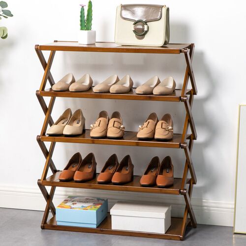 NewInstallation free simple shoe rack folding shoe cabinet