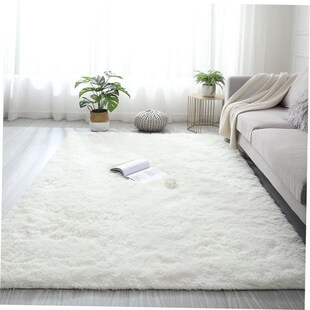 Plush Fluffy Mat 地毯子 Bedroom Floor Room Living Carpet Rug