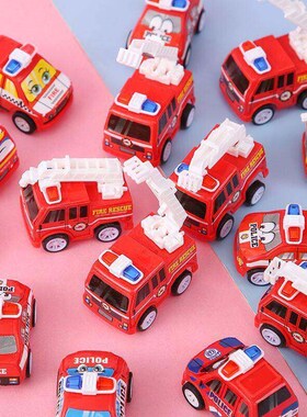 Chldrens Pull-ack Car Fre Truck Engneerng Vehcle
