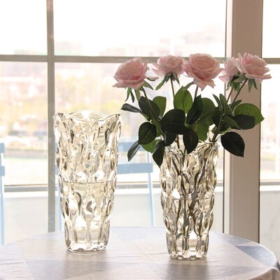glass vases color lily vases flower arrangement room