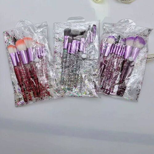 New Green Onion Powder Makeup Brush Set Makeup Tools Loose P
