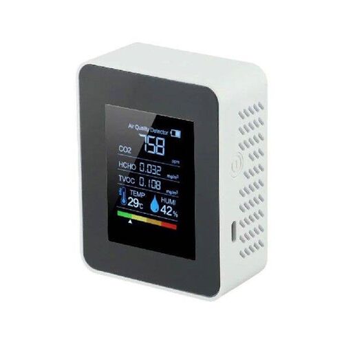 Air Quality Monitor 5in1 Indoor  Carbon Dioxide Detector