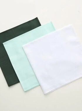 Men High Quality Cotton Handkerchief To Send Elders Square S
