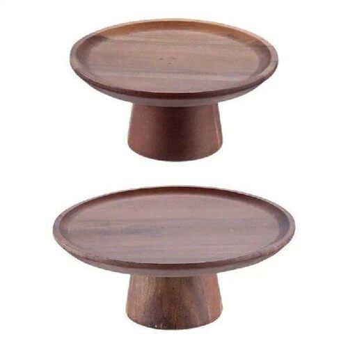Multiuse Cheese Board Serving Tray Wood Cake Stand Cupcake