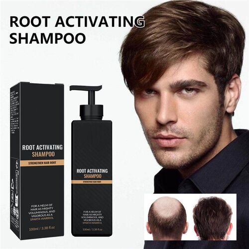 Shampoo for men, gentle and refreshing, nourishes the hair,