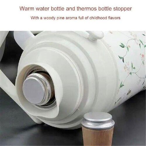 Wood Thermos Stopper Sealed Safe Durable Vacum Flasks Cork