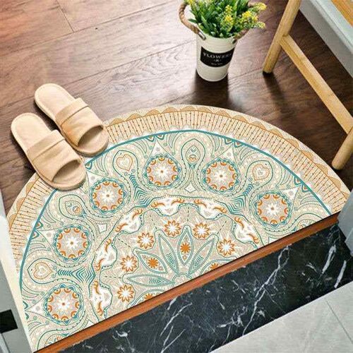 Entrance Doormat Anti Slip Floor Mat Boho Style Bedroom
