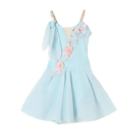 Children Ballet Dress Girls Pink Blue White Chiffon Classica