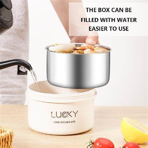 Food Storage Container with Spoon ChopsticksBag Portable