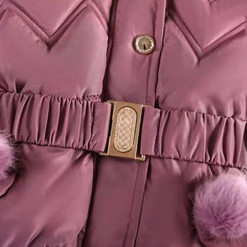 4 5 6 8 10 Years Winter Girls Coat Keep Warm Thicken Kids Ja