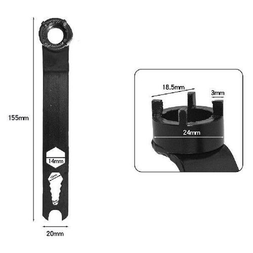 Four-Claw Hand Adjustment Wrench Repairing Manual Tool for
