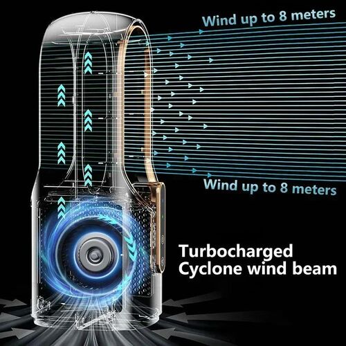 Portable mini air conditioner USB air cooler bladeless elect