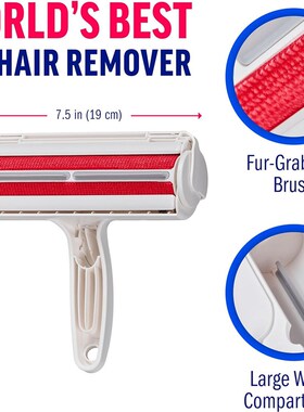 Roller Pet Hair Remover and Reusable Lint Roller Cat and Dog