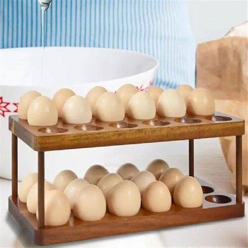 Egg Storage For Countertop 2 Tier Egg Storage Rack Large