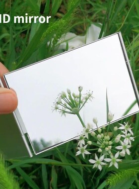 Aluminum Folding Mirror Pocket Mini Portable Makeup Mirrors