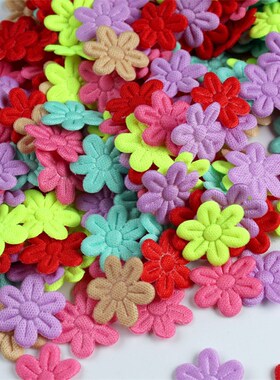 100pcs Five-petal Wedding Flower Embossing DIY Sewing Craft