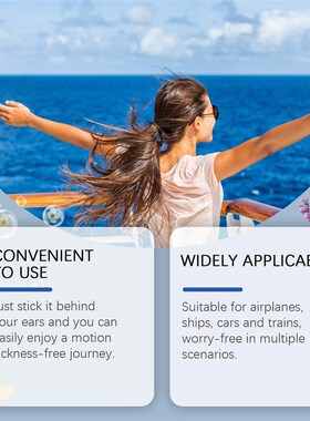 Ximonth Motion Sickness Patches, designed to alleviate sympt