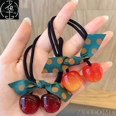 korean web celebrity hair string rubber band hair rope