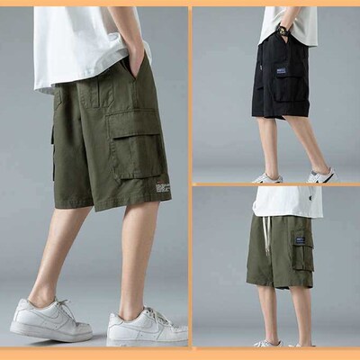 Cargo or Mens Summer or Mens Five-point Pan Faionable Medi