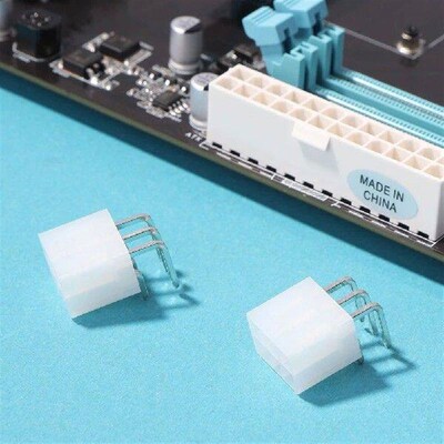10pcs 6Pin Metal Looper Replacement Power Supply Header