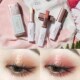Eye shadow Stick Double Eyeshadow Glitter Pencil Makeu Color
