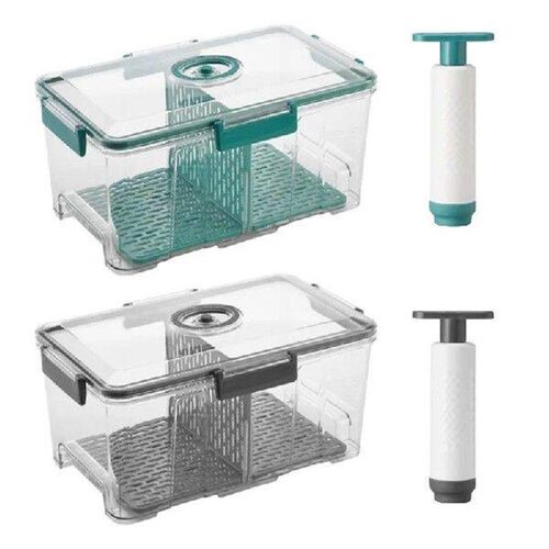 Vacuum Food Container with Pump Fresh-Keeping Box Large