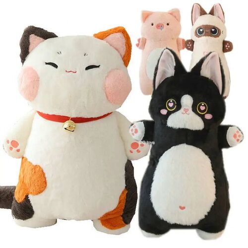 Japan Calling Bring Fortune Cat Plushie Stuffed Animals Flow