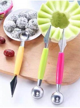Stainless Steel Watermelon Baller Scoop, Kitchen Tool for Cu