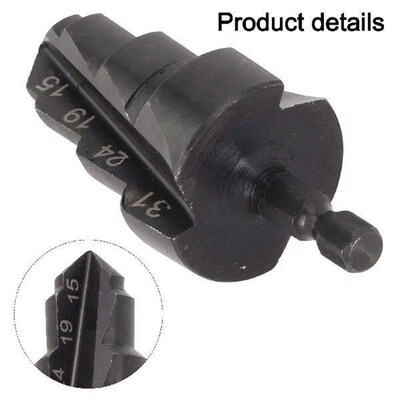 1PC 1 In 3 PPR Lifting Stepped Drill Bit Hex Shank PPR