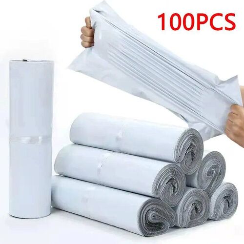 100pcs/Lots White Courier Bag Express Envelope Storage Bags