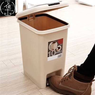 pedal bin, the bin with the cover toilet sitting room