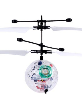 Colorful RC Flying Ball Luminous Kids Flight Balls Infrared