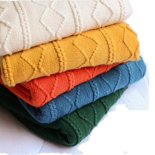 Blanket Soft Throw Blanket On Sofa Bed Plaids Adult Home Tex