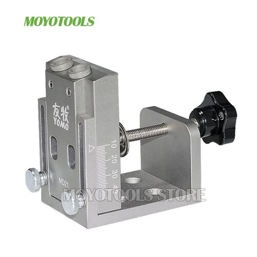 YOMO Pocket Hole Jig Locator With Step Drill Bit Screwdriver