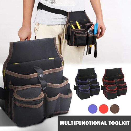 Multifunctional Tool Storage Bag Pouch Belt Electrician Tool