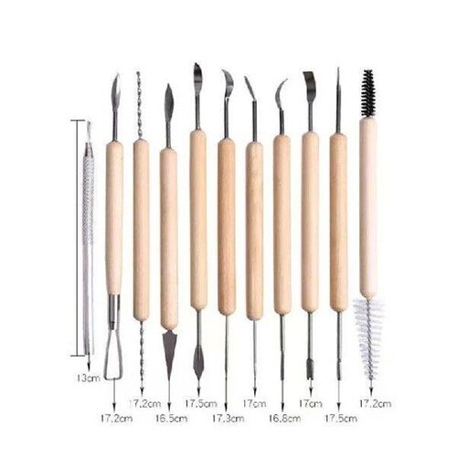 40PCS Pottery Tools Sculpting Polymer Clay Tools Kit