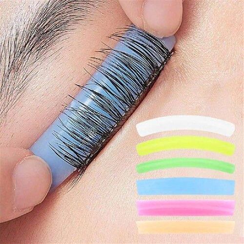 6 Pairs Eyelash Perming Pads Reusable Eyelash Lift Rods