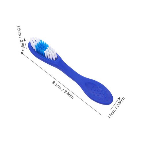 10pcs Anti-self-harm Toothbrush Soft Short Handle Mini Size