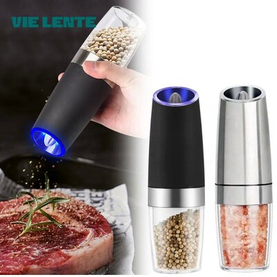 Electric Automatic Mill Spice Salt and Pepper Grinder Gravit
