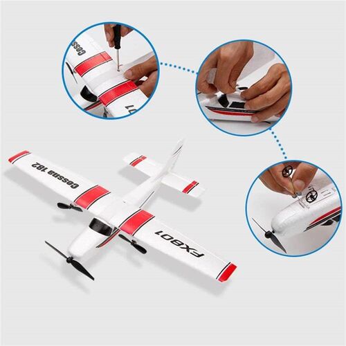 FX801 RC Plane EPP Foam 2.4G 2CH RTF Remote Control Wingspan