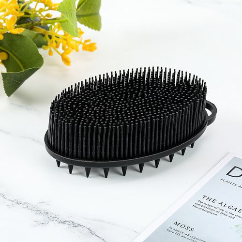 Silicone bath brush double-sided 2-in-1 Massage exfoliator